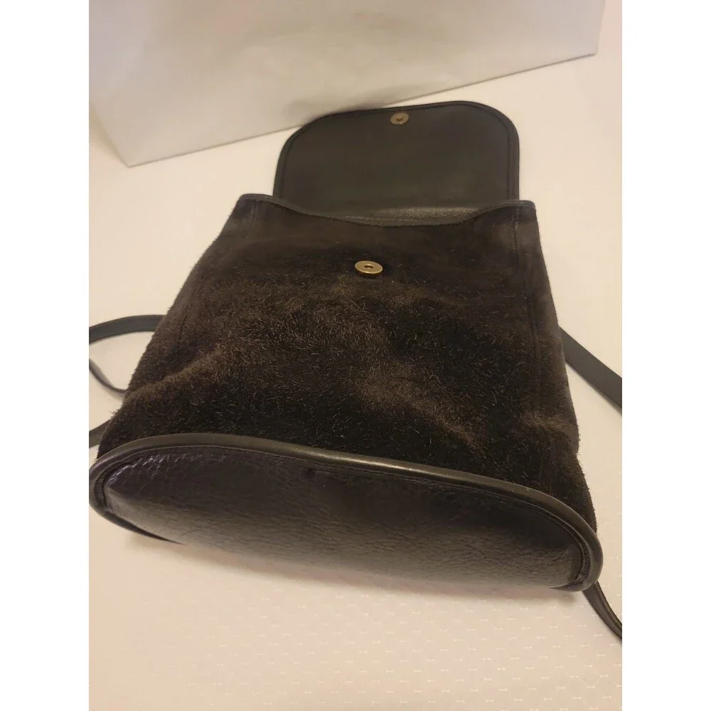 COACH The Berkeley Series Vintage Black Pebble Leather Backpack Authentic Rare